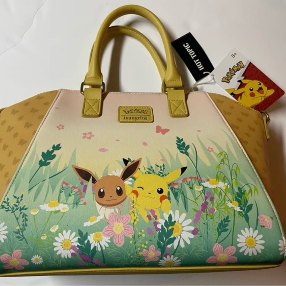 Loungefly Pokémon Eevee & Pikachu Satchel Bag